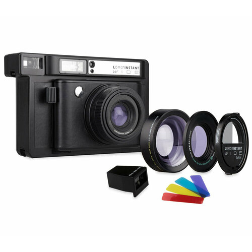 Фотоаппарат моментальной печати Lomography LOMO'Instant Wide Combo черный