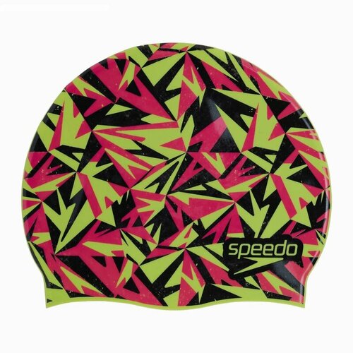 Шапочка для плавания детская SPEEDO Boom Silicone Cap Jr, 8 08386G774, мультиколор, силикон