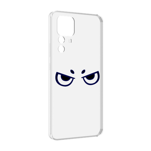 Чехол MyPads злые-глазки для Xiaomi 12T Pro задняя-панель-накладка-бампер чехол mypads злые глазки для vivo x80 pro задняя панель накладка бампер
