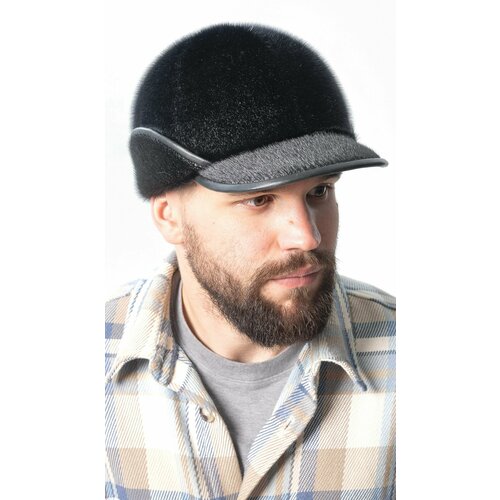 Бейсболка Ярмарка шапок, размер 59, коричневый