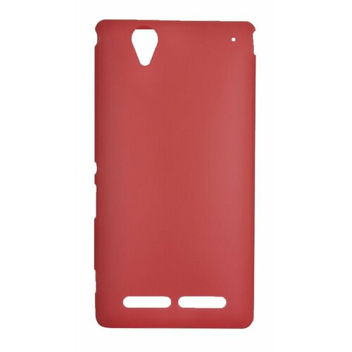 Накладка силиконовая для Sony Xperia T2 Ultra красная