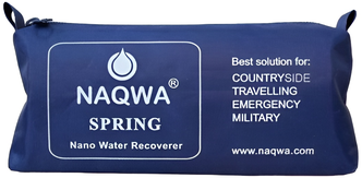 Рекавер (фильтр) для питьевой воды Naqwa Spring/походный/туристический/с собой/очистка/переносной/портативный/трубочка/комплект/мешок/карманный