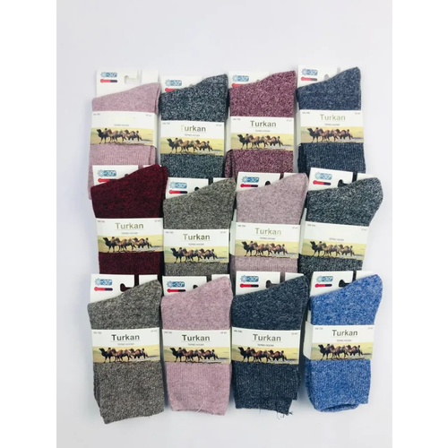 фото Носки turkan, 12 пар, размер 37-41, мультиколор