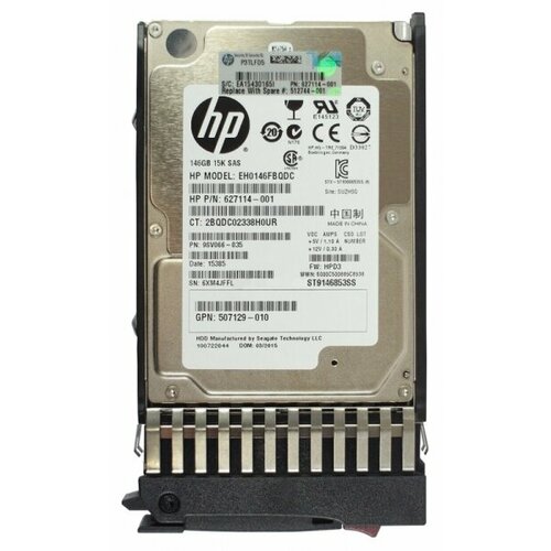Жесткий диск HP E2D54A 146Gb SAS 25 HDD 1194500₽