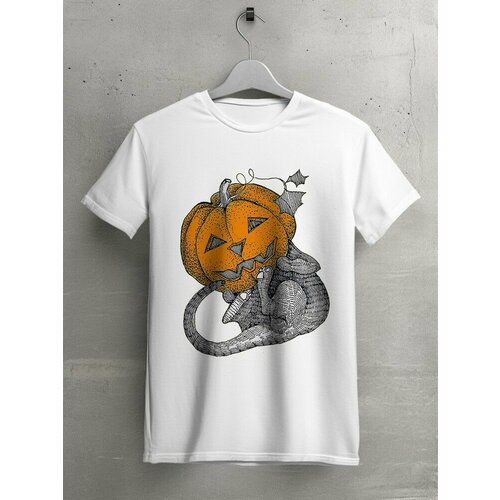 фото Футболка hypnotica, размер 3xl, белый