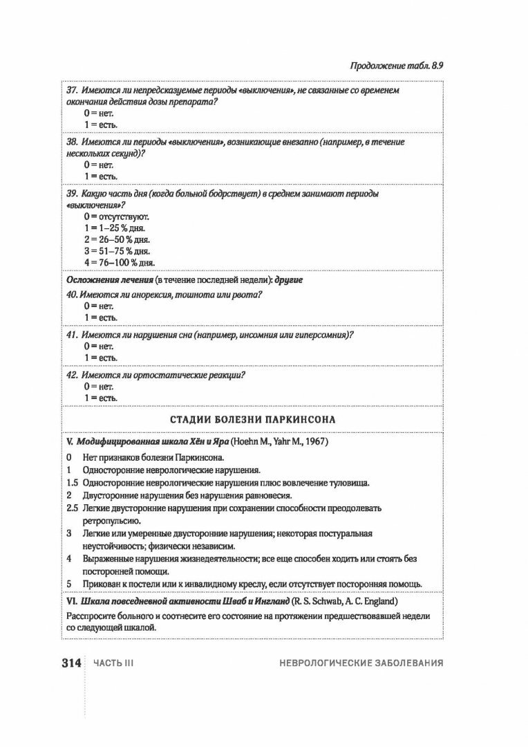 Шкалы,тесты и опросники в неврологии и нейрохирургии - фото №5