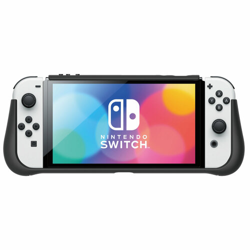Защитный бампер Hori Hybrid System Armor для Nintendo Switch OLED (NSW-800U) nintend switch oled shell colorful gradient case protective hard case cover for nintendos switch oled joy con console accessorie