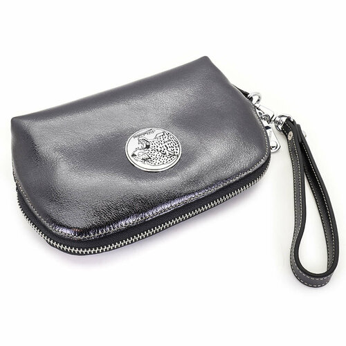 фото Косметичка sergio valentini, 5х12х19 см, серебряный