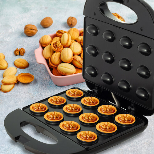 Прибор для выпечки орешков 800 Вт Kamille KM 6720 Орешница черный 1995₽