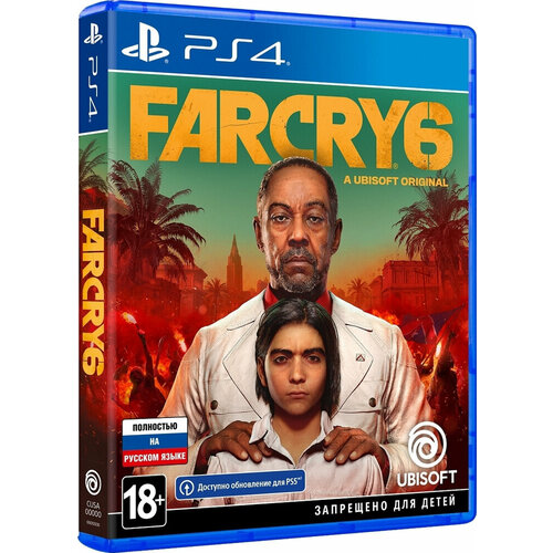 Видеоигра Far cry 6 Новый диск PS4/PS5 Русская версия. набор far cry 6 yara edition [ps5 русская версия] ps5 контроллер dualsense cfi zct1w siee