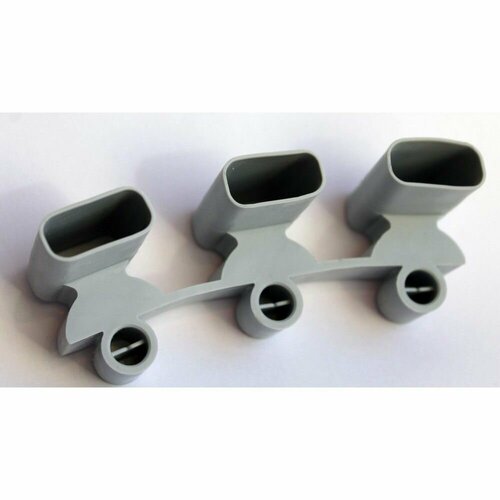 Латодержатель Сканди, Штырьковый с амортизатором 25 мм, - 10 шт, (односторонний с амортизатором, боковой, для кровати, для ламелей, упорный)