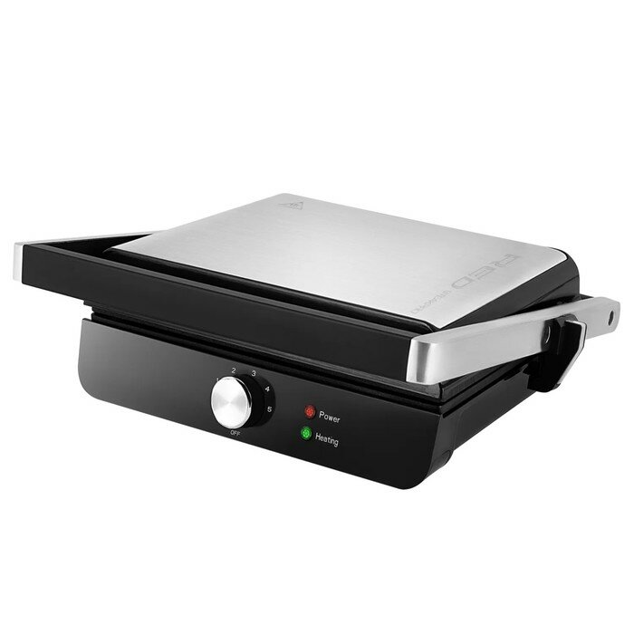 Гриль электричсекий RED SOLUTION SteakPRO RGM-M815, 2000 Вт, антипригарное покрытие, чёрный