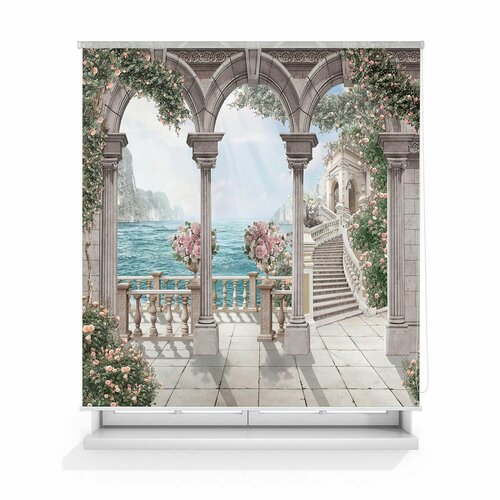 Штора рулонная МаксиLRB-0352-03 Лён 164160х170 см 6117₽