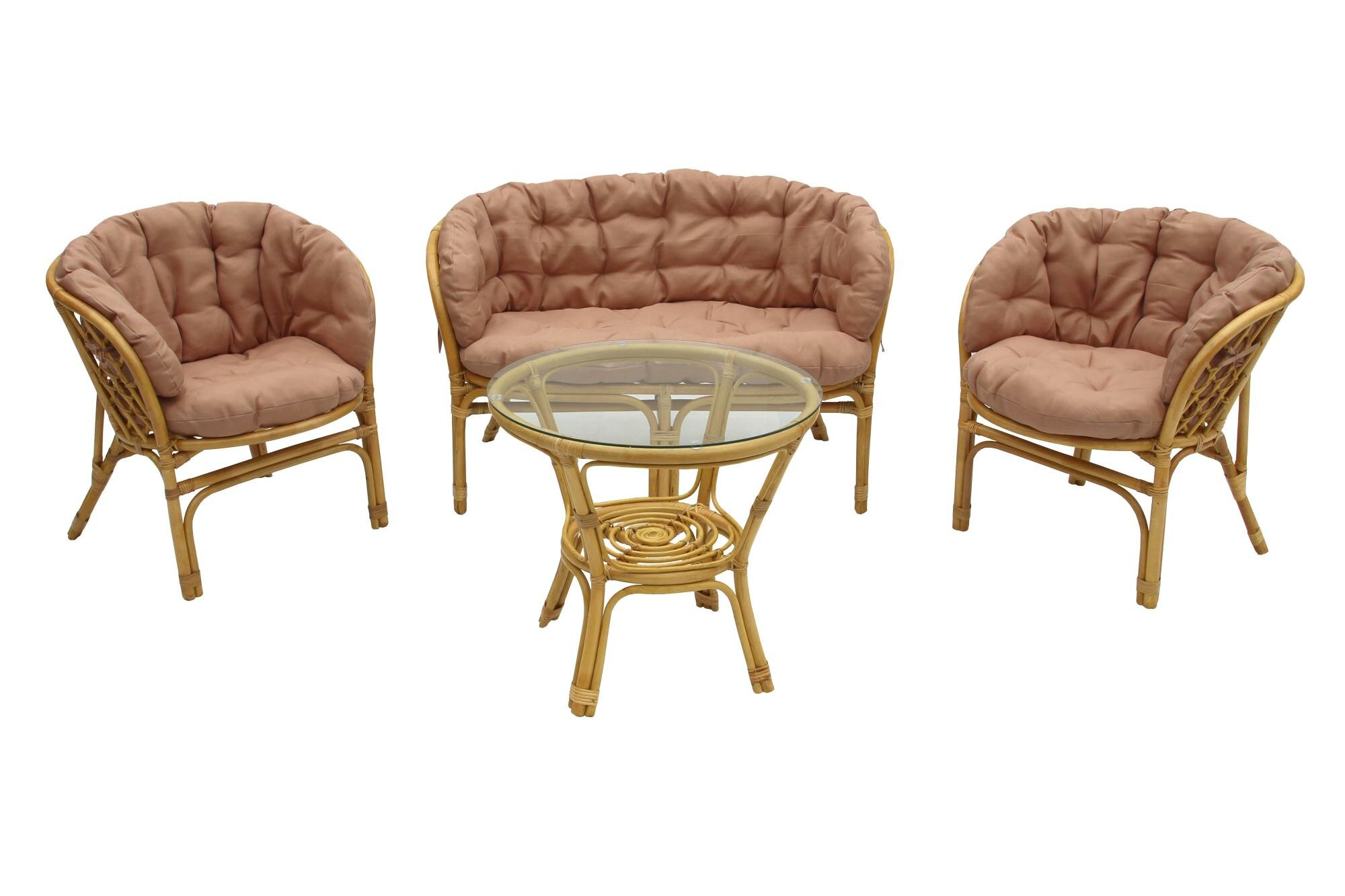 фото Набор мебели Багамы Премиум арт. СV-B04 медовый, бежевый "Garden story"