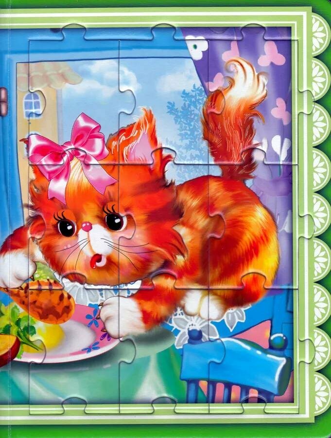 Книга-пазл "Котята" (Е. Дорофеева) - фото №7