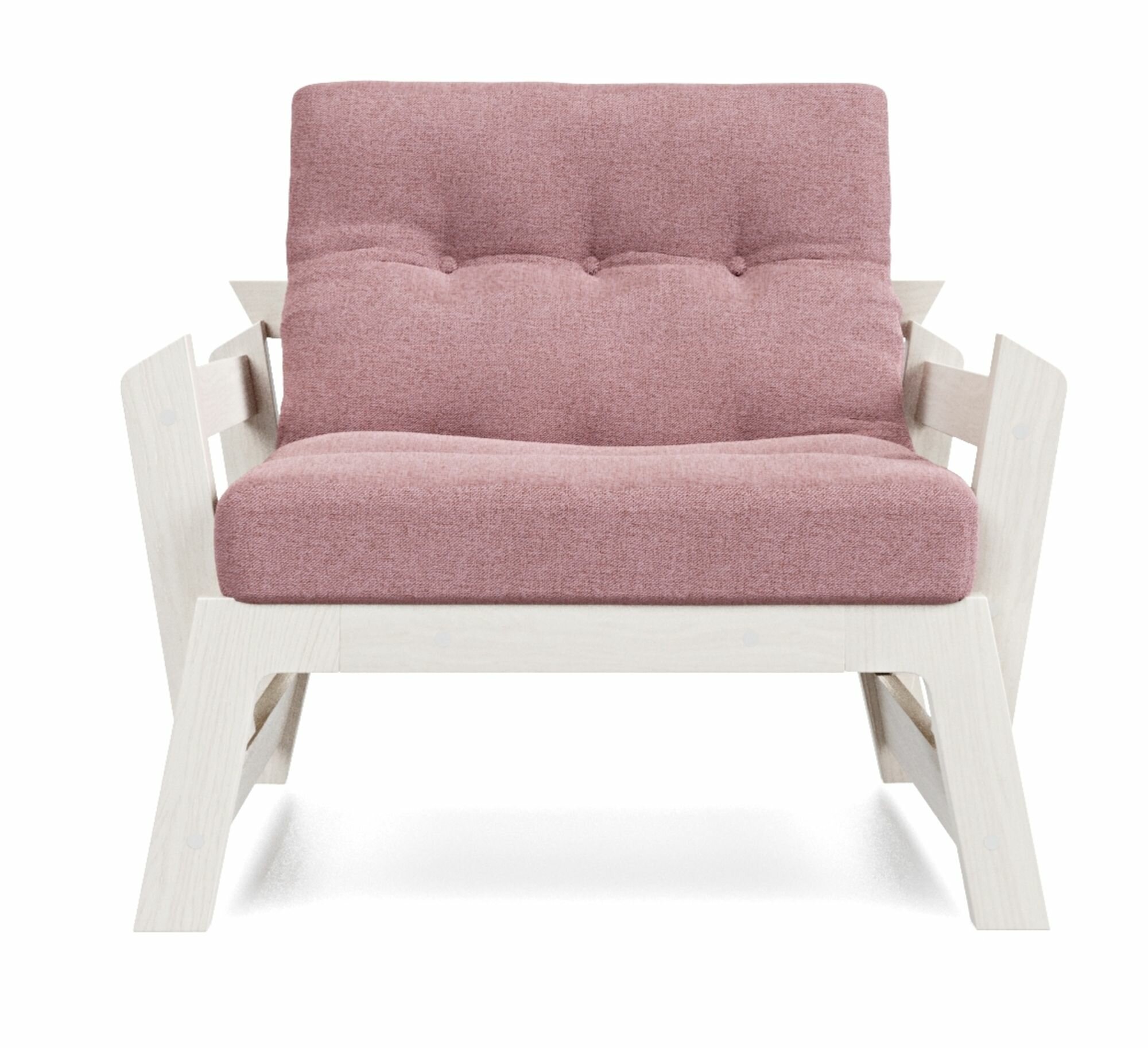 фото Кресло Мод, синий-беленый дуб, рогожка, массив дерева, с подлокотниками, садовое, на дачу, дя кухни, скандинавский лофт