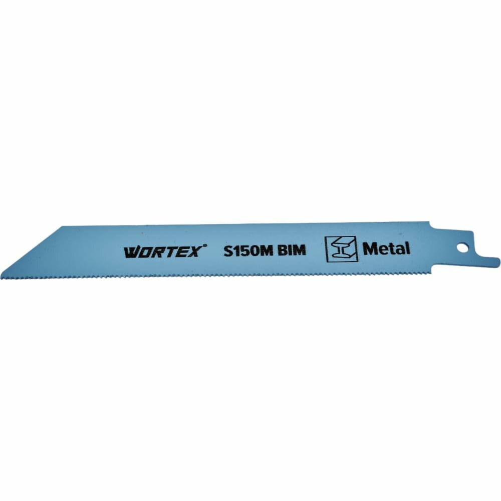 WORTEX Полотно для сабельной пилы по металлу S150M 150 мм SSB1518B0018