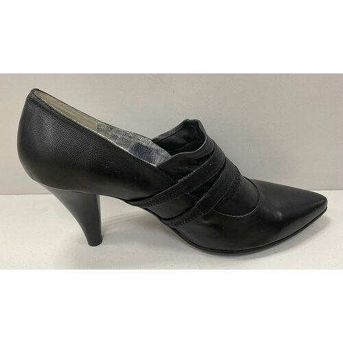 Туфли , размер 40, черный melani туфли женские кожа лак каблук восьмигранник 1766 размер 37 цвет темно красный
