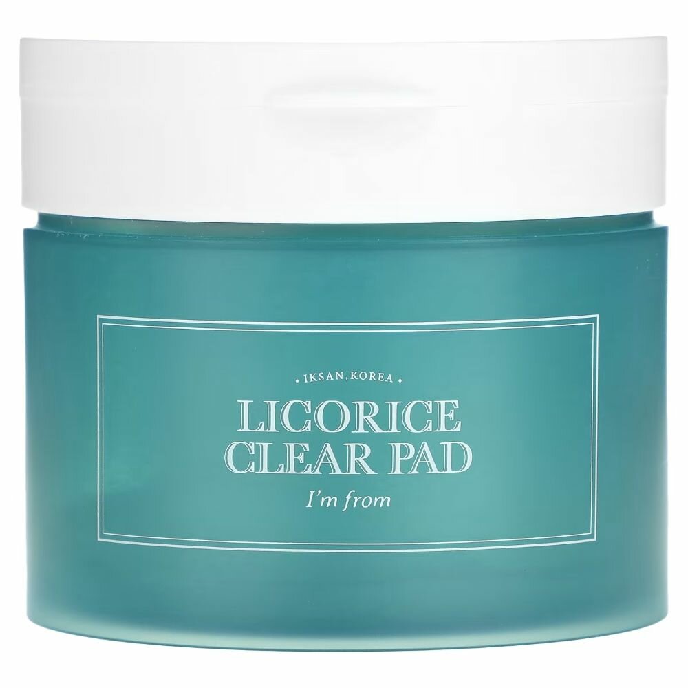 I'M FROM Тонер-пэды для лица Licorice Clear Pad (60 шт)