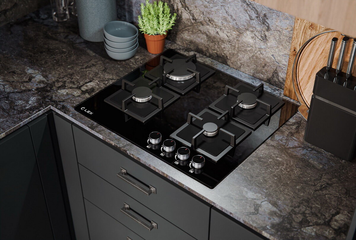 Обзор: Газовая варочная панель LEX GVG 644A BBL