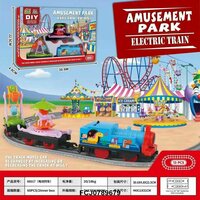 Игровой набор "Парк аттракционов" представляет собой игрушечную железную дорогу в стиле аттракционов. Помимо этого, в комплект  ...