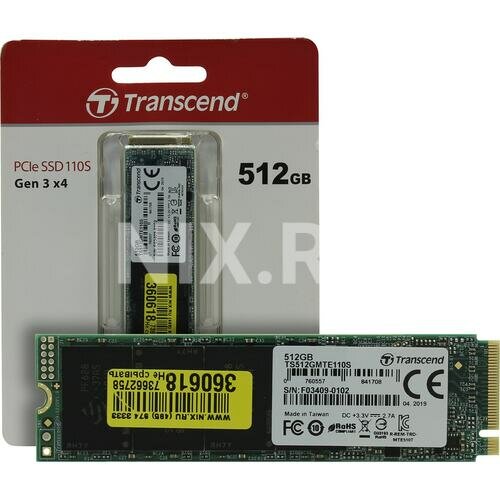 SSD Transcend MTE110S 512 Гб TS512GMTE110S