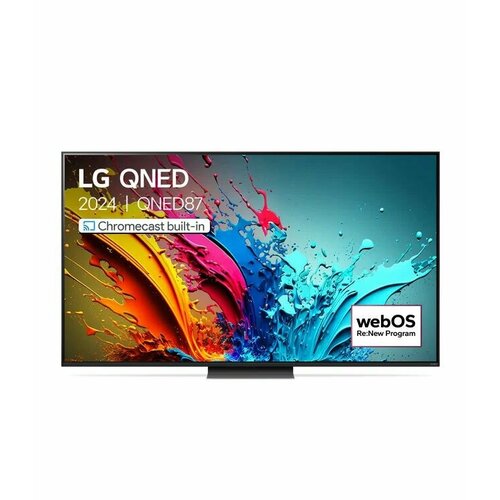 Телевизор LED LG 43 43QNED80T6A ARUB черный титан 4K Ultra HD 60Hz DVB-T DVB-T2 DVB-C DVB-S DVB-S2 USB WiFi Smart TV RUS 5610000₽