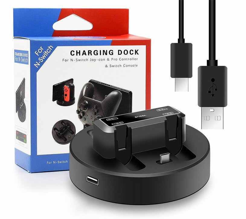 Зарядная станция Charging Dock Joy-Con & Pro Controller Nintendo Switch (GNS-628)