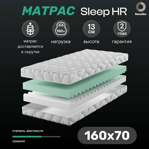 Детский матрас Sleep HR PRO 160х70х12