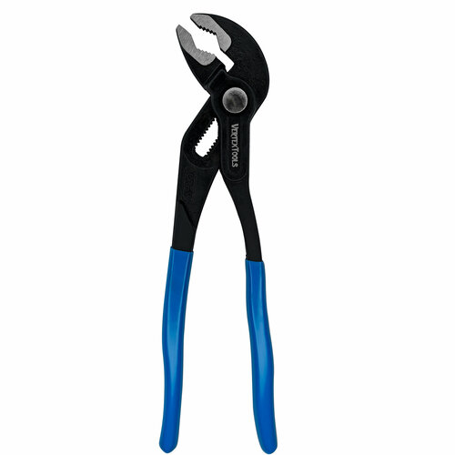 Сантехнические клещи VertexTools 0038-175 175 мм черно-синий 175 мм 604₽