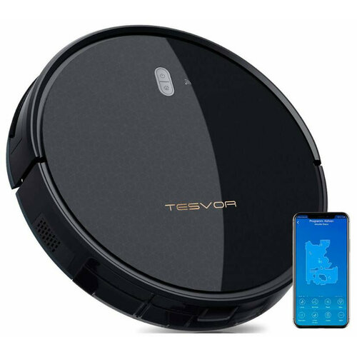 Пылесос TESVOR M1 4000 Вт Capacity 06 л Noise 80 дБ черный Weight 38 кг 1163900₽
