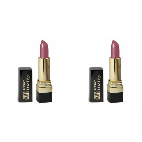 Витэкс Губная помада LUXURY VELVET MATT тон 321 Розовый нектар 2шт 1111₽