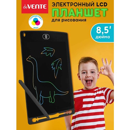 Планшет для рисования детский электронный разноцветный LCD экран 85 дюймов со стилусом ручкой 638₽