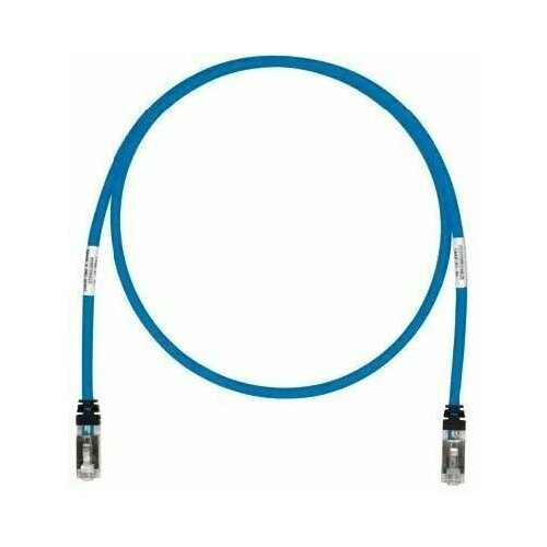 Патч-корд Panduit UTP6AX6MBU UTP RJ-45 вил.-вилка RJ-45 кат.6A 6м ПВХ синий