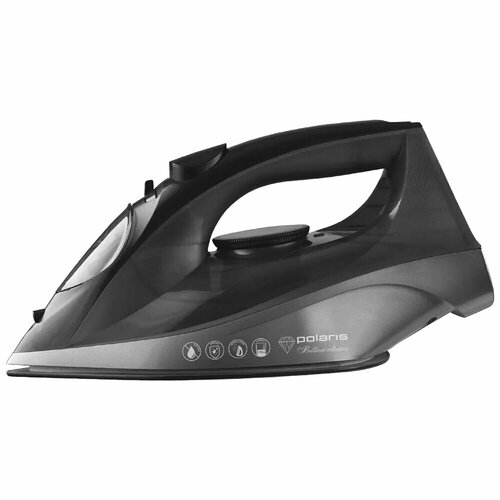 Утюг POLARIS PIR 2430K 2400 Вт керамическое покрытие самоочистка антикапля антинакипь черный 57591 689100₽