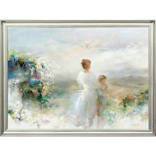 Картина, "Красивый вид", 50х70 см, художник - Willem Haenraets. Арт. ХВ90-50х70 Русская Коллекция