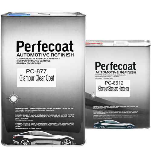 Лак 2+1 GLAMOUR PC-877 c отвердителем PC-8612 PERFECOAT(5,0л+2,5л)