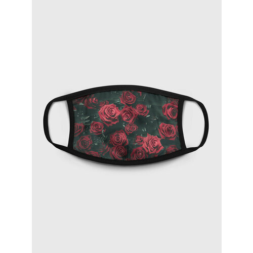 Маска многоразовая защитная Праздники 8 марта Цветы Розы 360₽