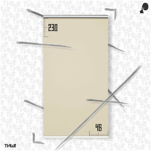 Рулонная шторажалюзи Блэкаут Кремово-бежевый 48x230 2610₽