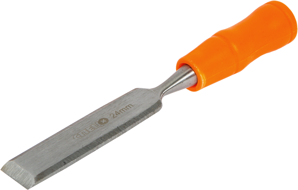 Набор стамесок Спец 3384 6-24 мм, 4 шт, металлический боек — фото 1