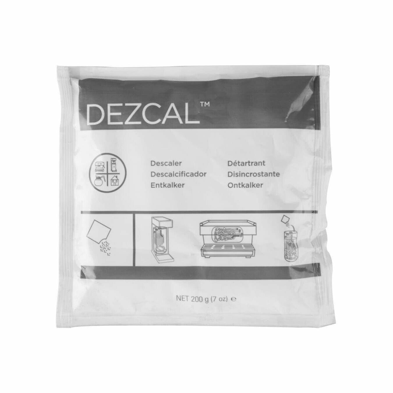 Универсальное чистящее средство для декальцинации Urnex Dezcal, пакет 200 г