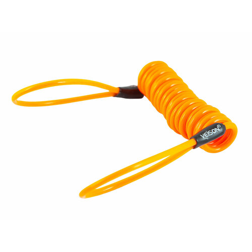 Шнур для напоминания установленного замка на диск Veison оранжевый 495₽