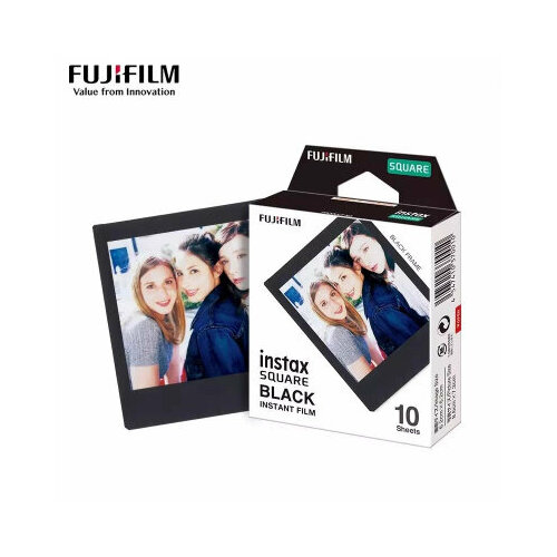 Фотобумага для instax SQ с черной рамкой картриджи 10 листов фотопленка Square 2500₽