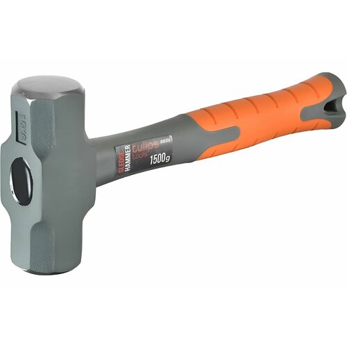 Кувалда Tulips tools 1500 гр фиберглассовая короткая рукоятка кованая сталь IS12-215 2243₽