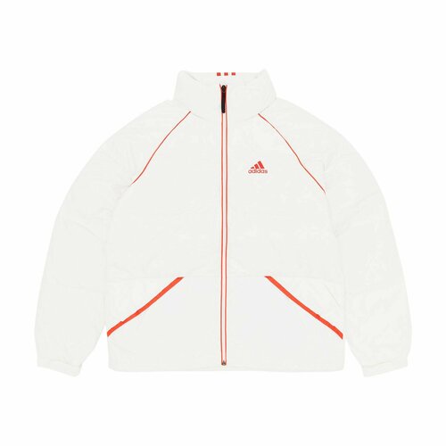 фото Куртка adidas super puffy jkt, размер txs, черный/оранжевый