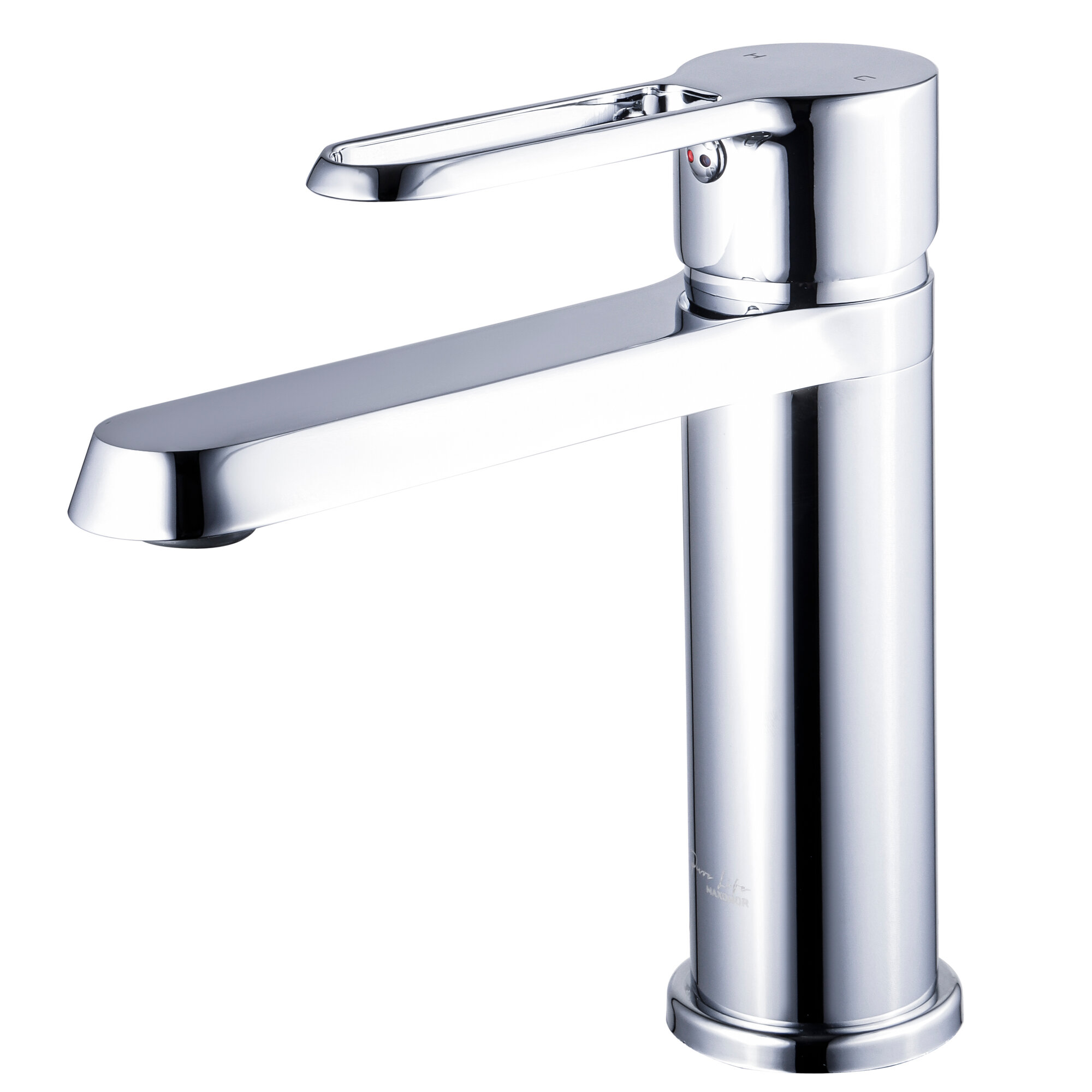 фото Смеситель для раковины Maxonor PURE LIFE ARCANUM PL10108-8, белый