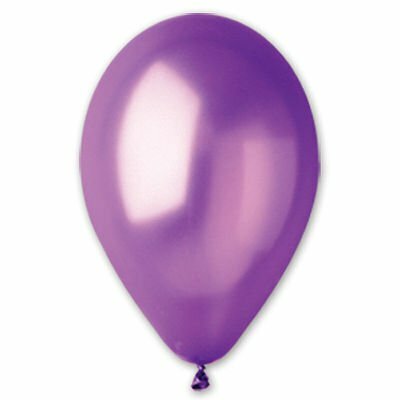 Шар латексный ненадутый И 12"/34 Металлик Purple 30 см (100 в уп)