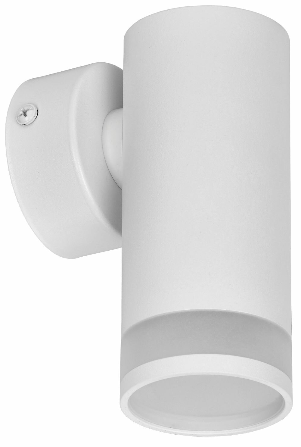 Светильник настенный накладной IEK 4008, GU10, 50Вт, белый, металл, IP20, современный стиль