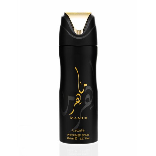 Дезодорант Lattafa Maahir спрей мужской без спирта 200мл 854₽