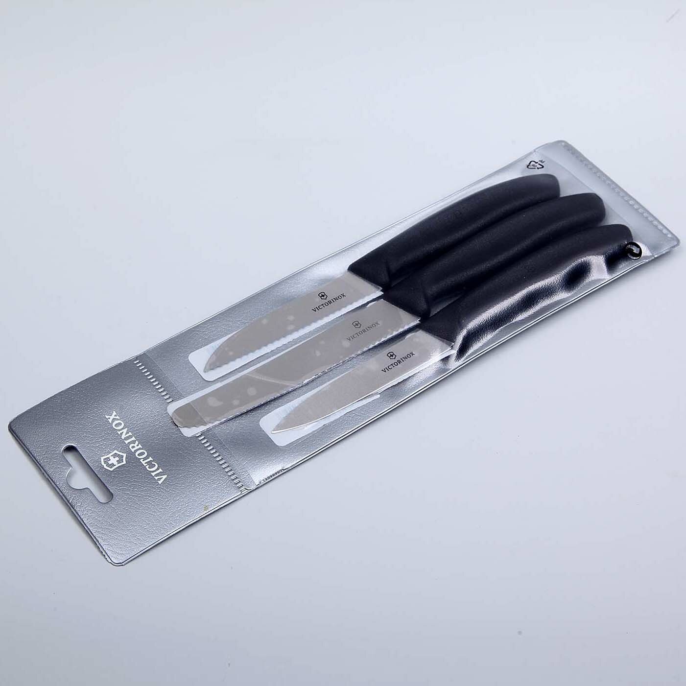 Набор ножей кухонных Victorinox Swiss Classic Paring (6.7113.3) 3 шт черный - фото №20